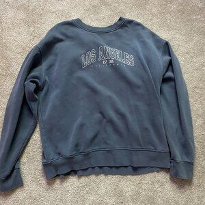 blue forever 21 crewneck